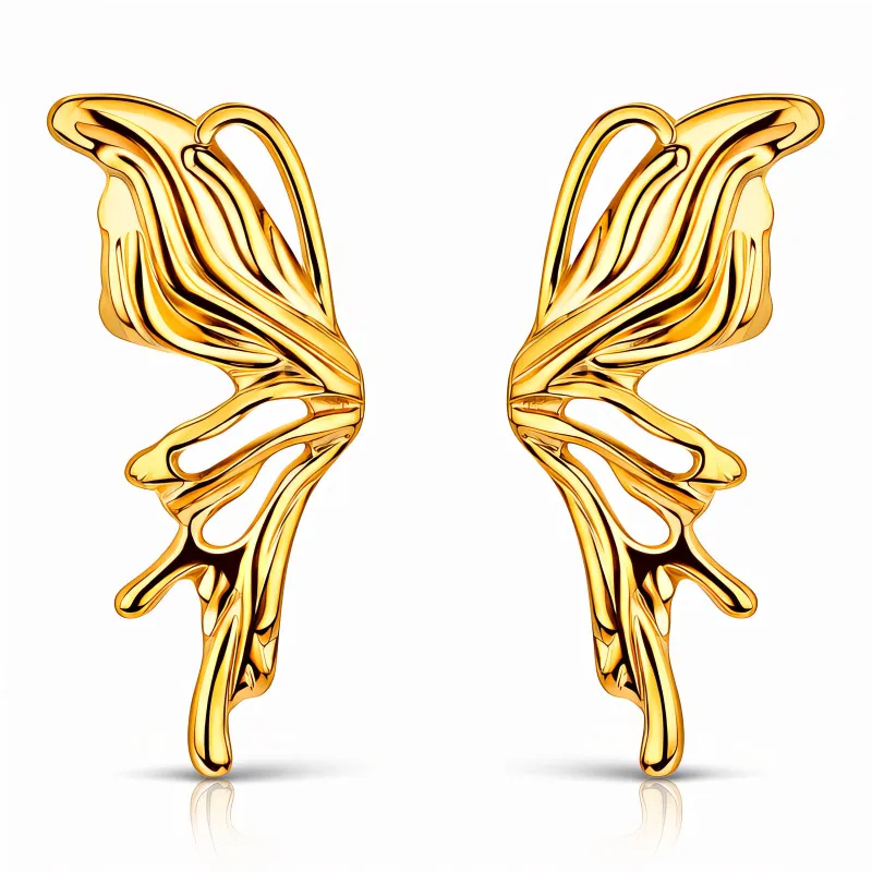 Seraphine Butterfly Wing Earrings 1