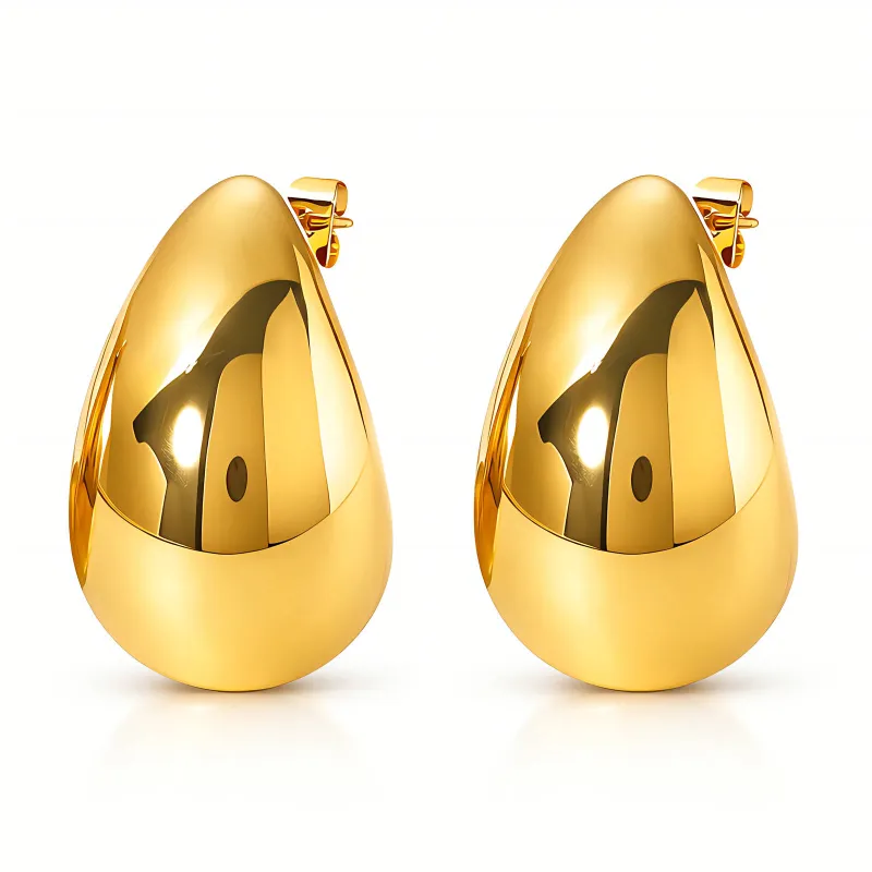 Larme Luxe Teardrop Studs 2