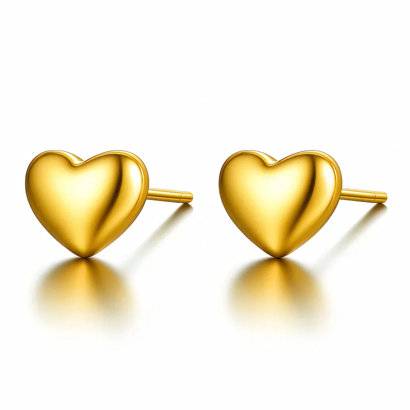 Petite Coeur Mini Heart Studs