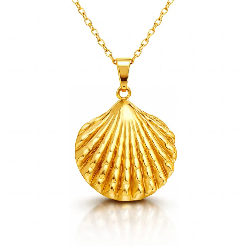 Marina Seashell Pendant Necklace